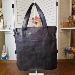 Latico, Leather Crossbody Bag, Dark Purple NWOT